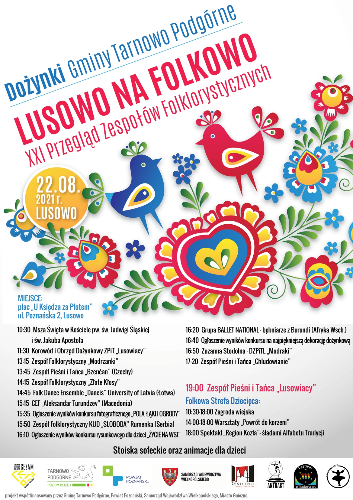 plakat Lusowo na Folkowo 2021